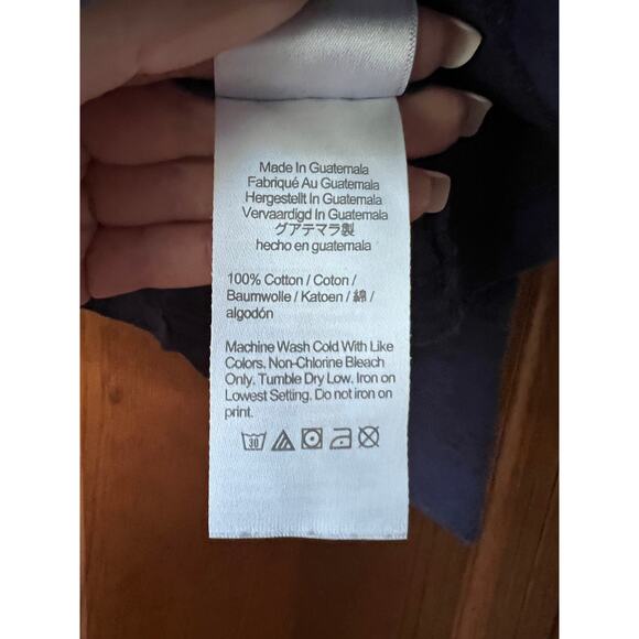 J. Crew Crewcuts Boy's Polar Bear Regular Fit T-Shirt Long Sleeve Navy S (6-7) - Picture 5 of 8